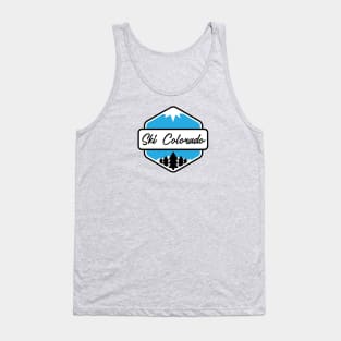 Ski Colorado Badge T-Shirt Tank Top